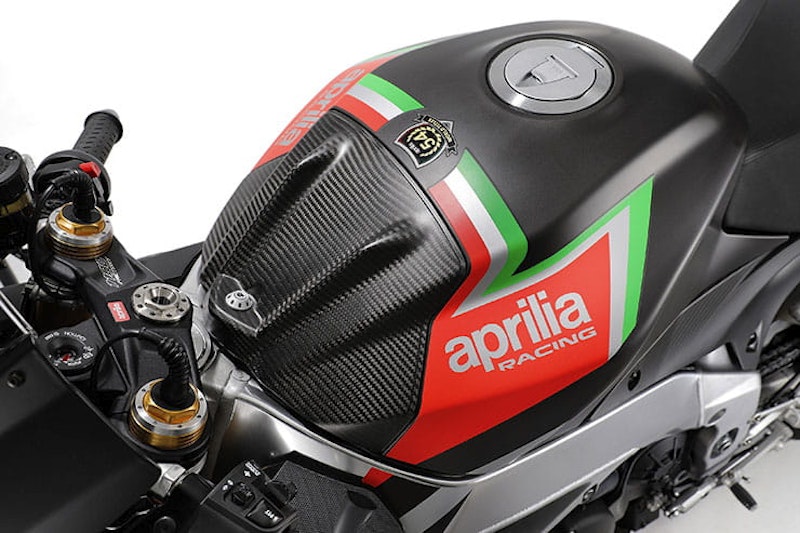 Semi-active suspension for Aprilia RSV4 1100 and Tuono Factory plus RSV4 RR and Tuono V4 updates
