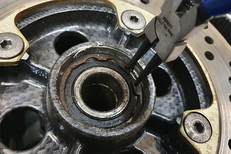 The wheel bearings on your motorcycle are vital to good handling and safety, so knowing how to check, remove and replace them is vital. We show you how…