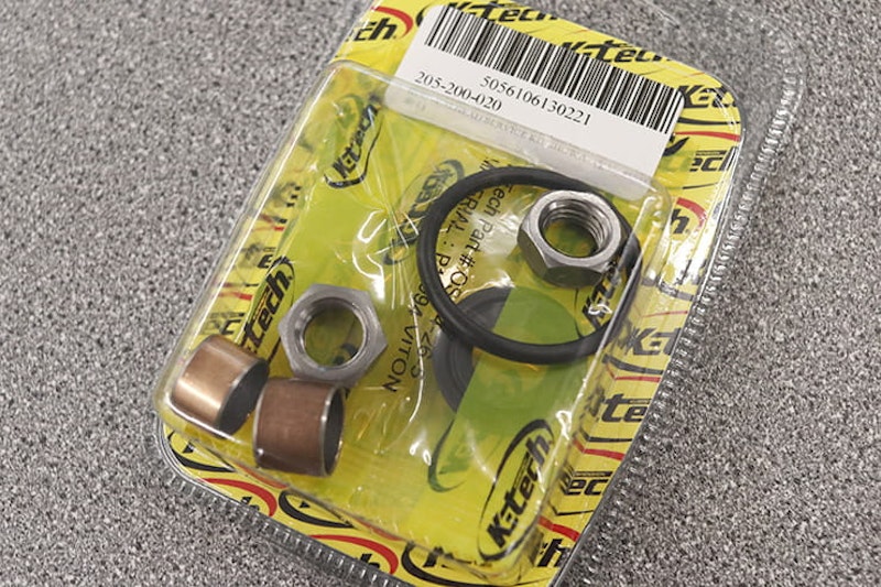 Can you repair the shock absorber on your motorcycle? Bike suspension can often be rebuilt for as-new performance; full review of K-Tech suspension service