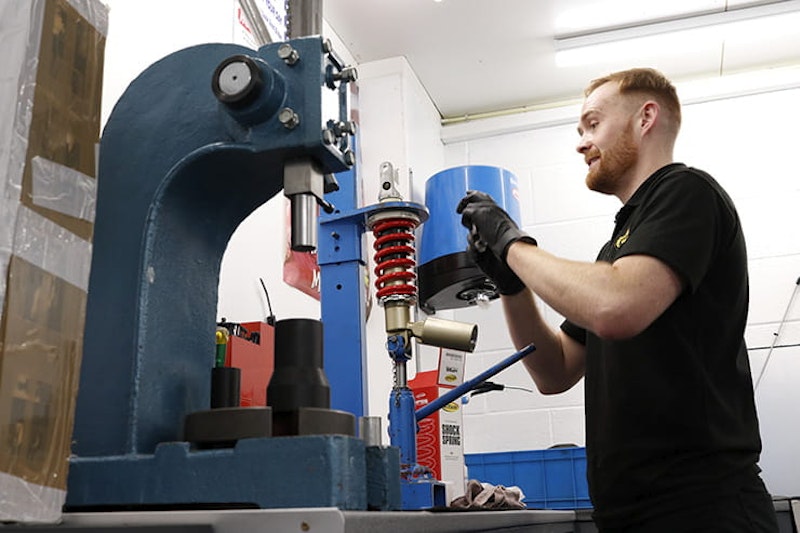 Can you repair the shock absorber on your motorcycle? Bike suspension can often be rebuilt for as-new performance; full review of K-Tech suspension service