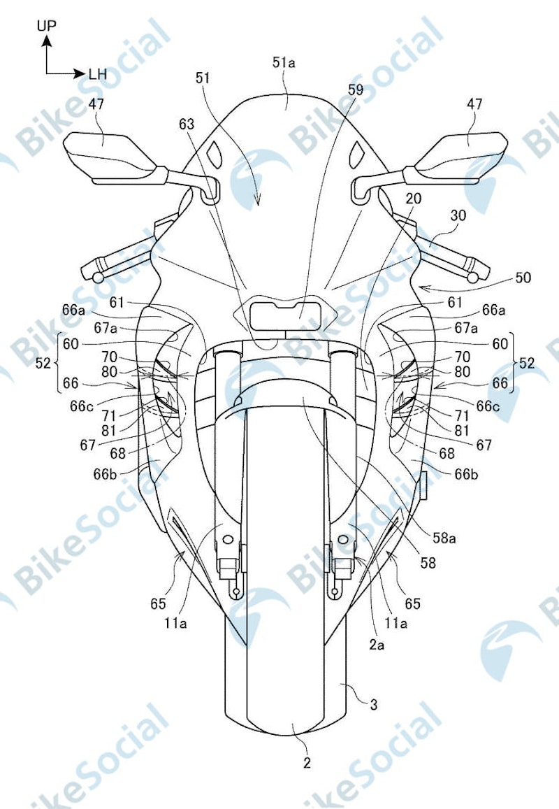 Honda developing active aerodynamics for future superbike