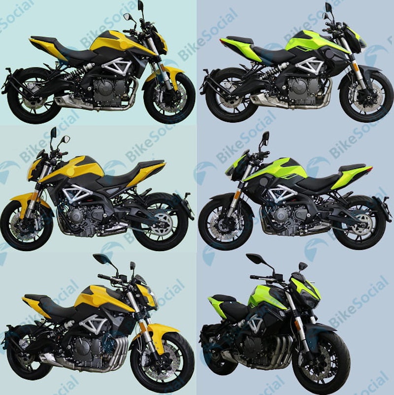 Benelli patents another new TNT 600 design