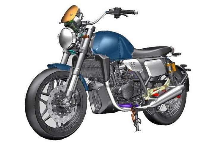 Norton's Chinese partners developing a small retro twin