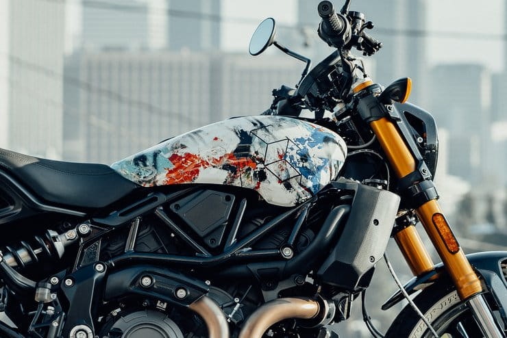Limited edition ‘Artist Series’ Indian FTR 1200 tanks