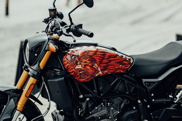 Limited edition ‘Artist Series’ Indian FTR 1200 tanks