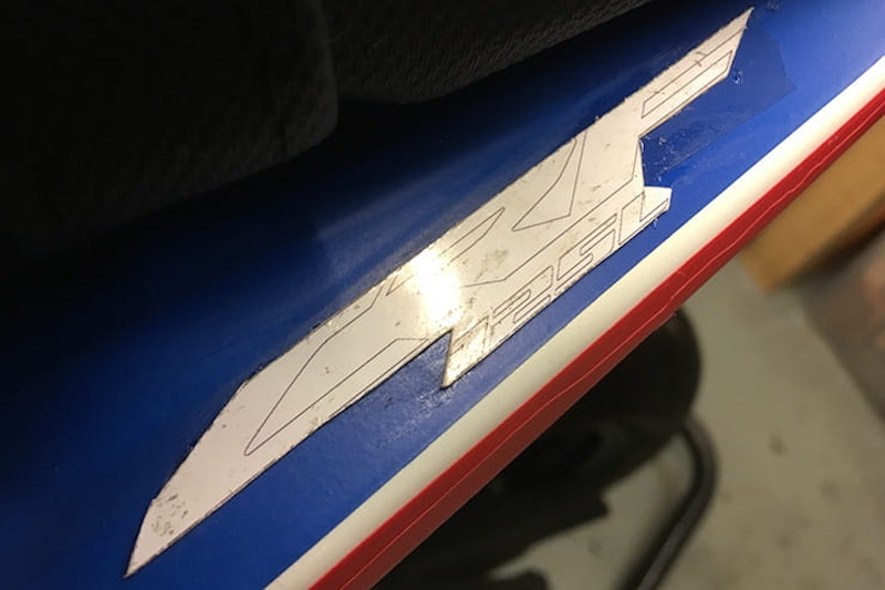 Project Africa Grom: Painting the MSX125
