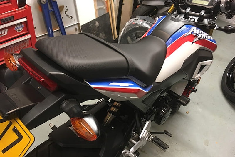 Project Africa Grom: Painting the MSX125