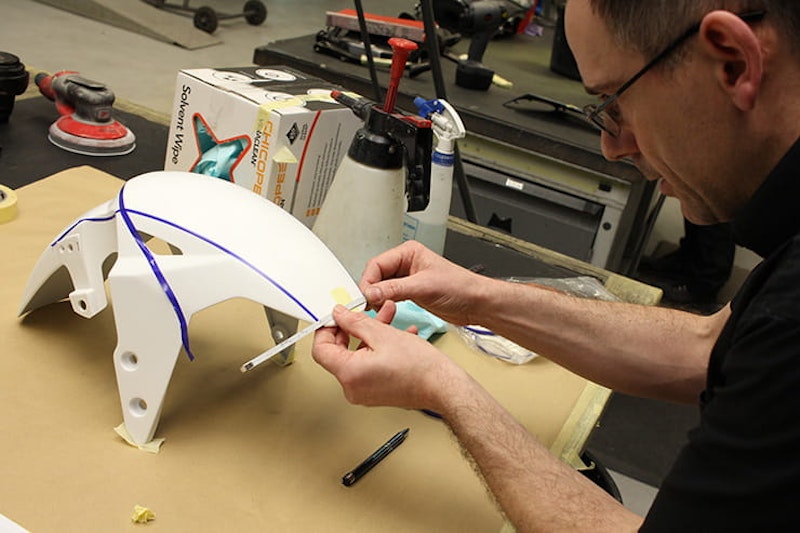 Project Africa Grom: Painting the MSX125