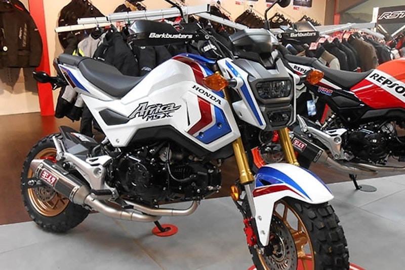 Project Africa Grom: Painting the MSX125