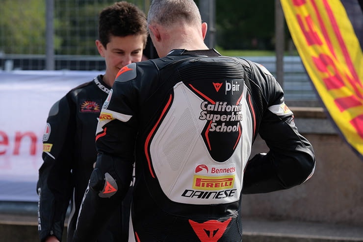 California Superbike School announces Dainese and AGV partnership California Superbike School announces Dainese and AGV partnership