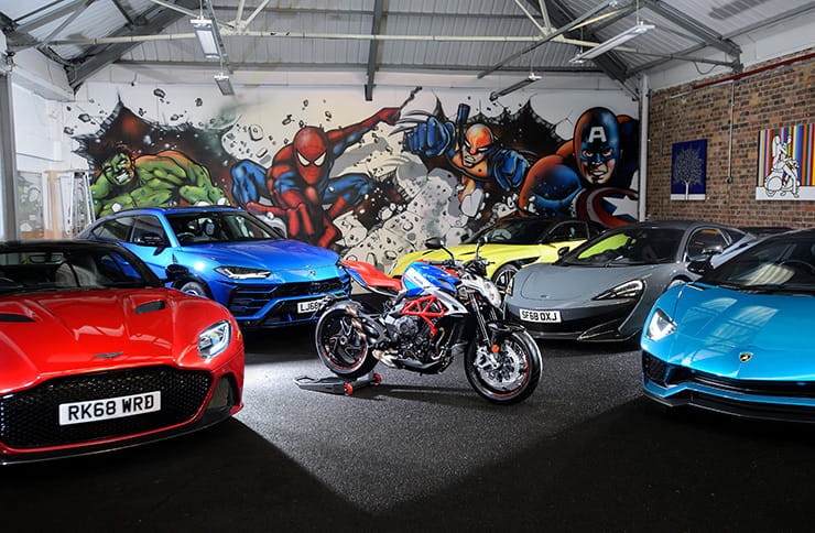 Supercar club membership includes free £16k MV Agusta