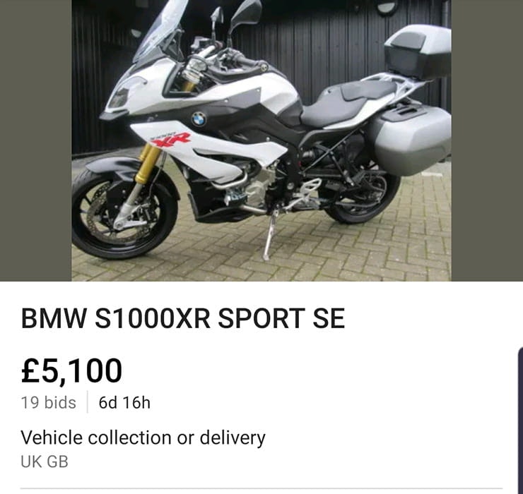 Thousands of motorcycles, scooters, cars, caravans and other vehicles are listed on eBay through a hacked account scam. Here’s how to spot the fraud…