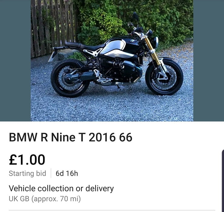 Thousands of motorcycles, scooters, cars, caravans and other vehicles are listed on eBay through a hacked account scam. Here’s how to spot the fraud…