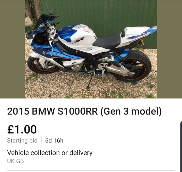 Thousands of motorcycles, scooters, cars, caravans and other vehicles are listed on eBay through a hacked account scam. Here’s how to spot the fraud…