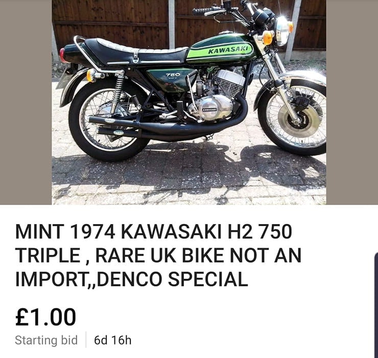 Thousands of motorcycles, scooters, cars, caravans and other vehicles are listed on eBay through a hacked account scam. Here’s how to spot the fraud…