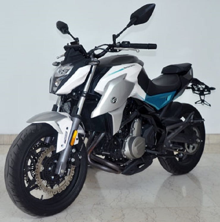 Updated CFMoto 650NK and 400NK images leaked