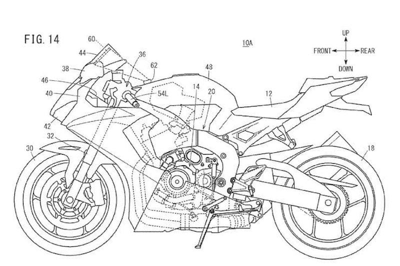 Honda developing touchscreen head-up display for bikes