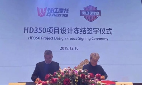 Harley-Davidson HD350 signed off for production
