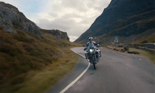 BMW F850GS Adventure assists in Three Peaks World Record