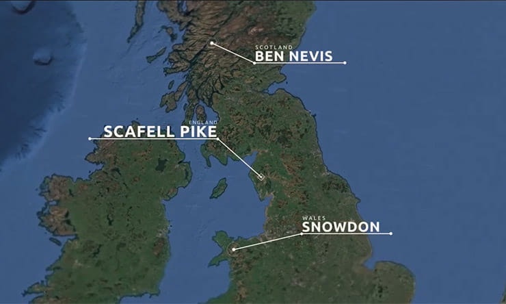 Three Peaks Challenge by BMW F850GSA