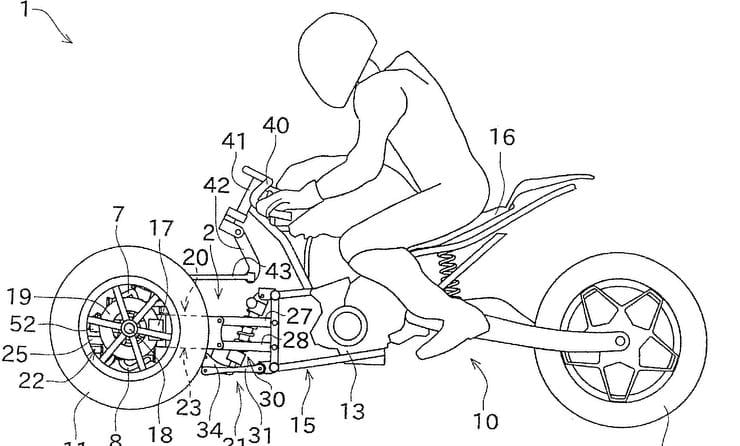 Kawasaki getting in on the tilting trike game