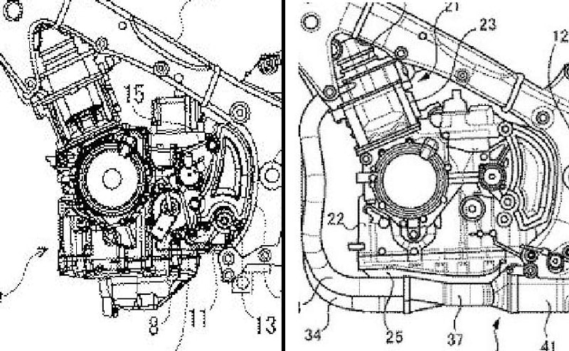 New Hayabusa frame and engine in Suzuki’s latest Japanese patent application