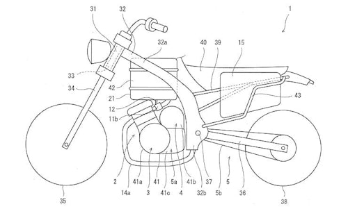 Kawasaki working on a hybrid bike