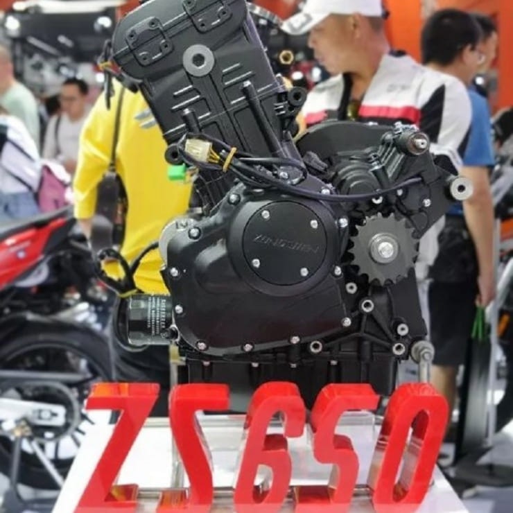 Zongshen shows its version of Norton’s twin