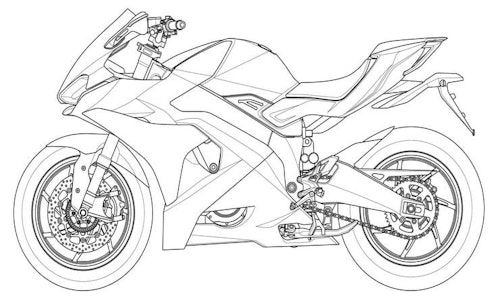 Kymco SuperNEX patent hints at unfaired derivative