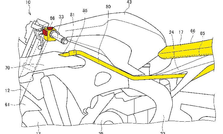 Honda developing a climate-controlled bike seat