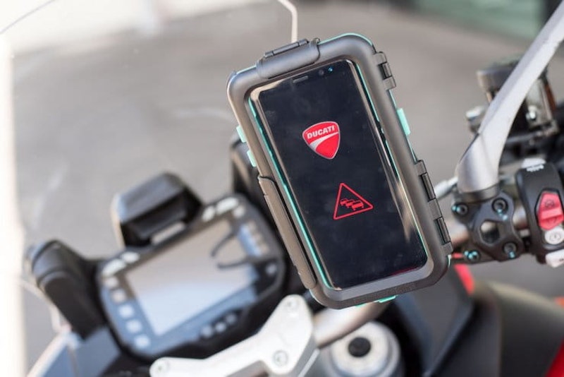 Ducati, Audi and Ford demonstrate car-to-bike safety tech