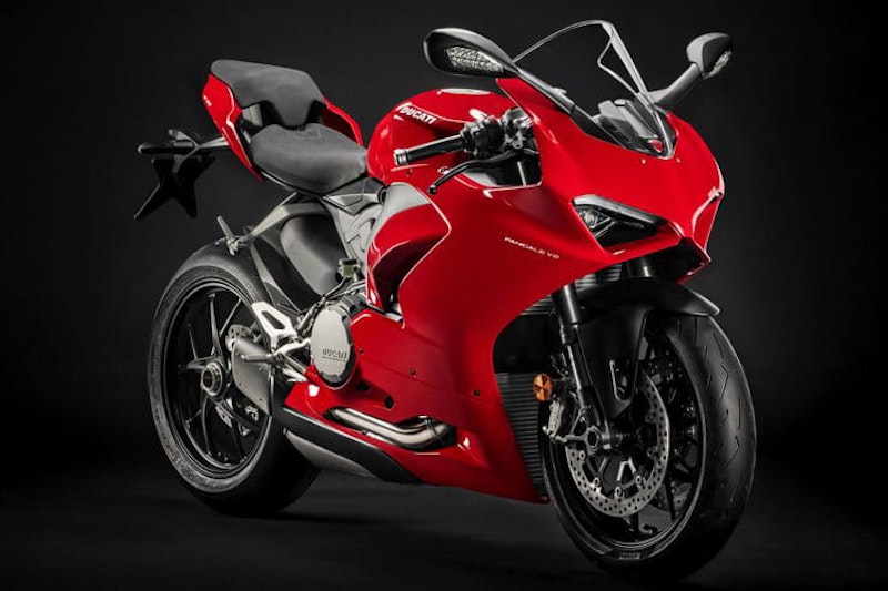 Under the skin this is a reworked Ducati Panigale 959, it’s the 2020 Panigale V2