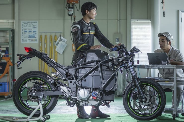 Kawasaki: ‘No plans’ for electric production bike