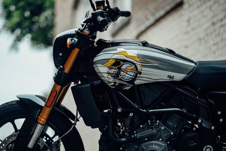Limited edition ‘Artist Series’ Indian FTR 1200 tanks
