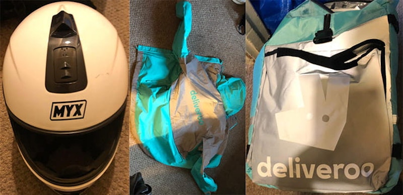 Fake Deliveroo rider found in loft