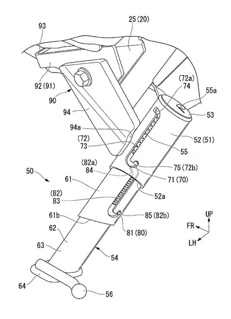 The sidestand has been unchanged for decades. Now Honda has a new idea...
