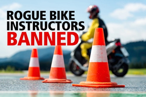 Rogue motorcycle instructors banned by DVSA