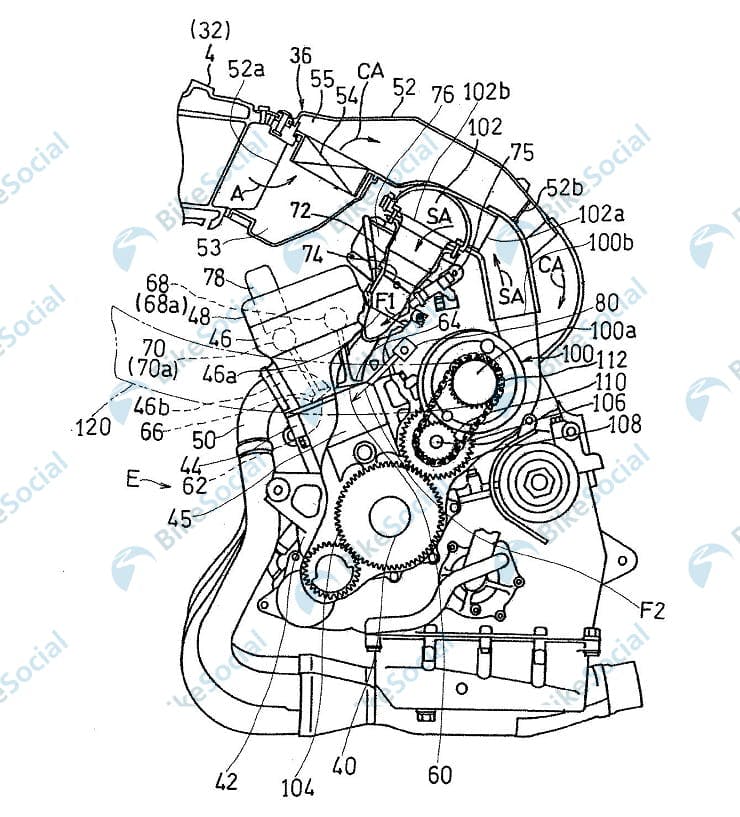 Kawasaki developing dual-injected supercharged engine