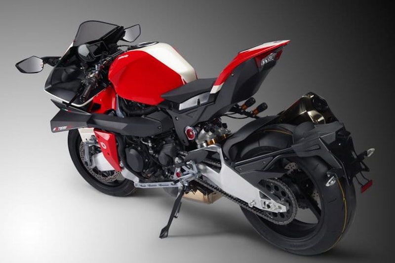 Kawasaki-powered, supercharged, hub-steered Bimota Tesi H2 is predictable insane
