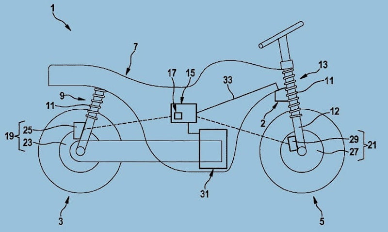 Rider assistance experts at Bosch are working on active steering to complement traction control and ABS