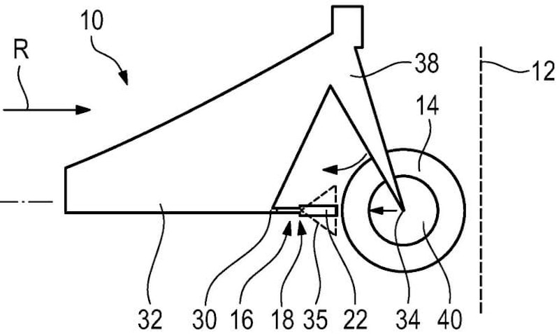 Simple solutions can be the best: BMW ‘crumple-zone’ for bikes