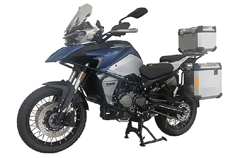 Chinese-made QJMotor SRG750 bike is sister to next year’s Benelli TRK800