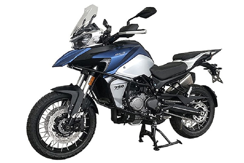 Chinese-made QJMotor SRG750 bike is sister to next year’s Benelli TRK800