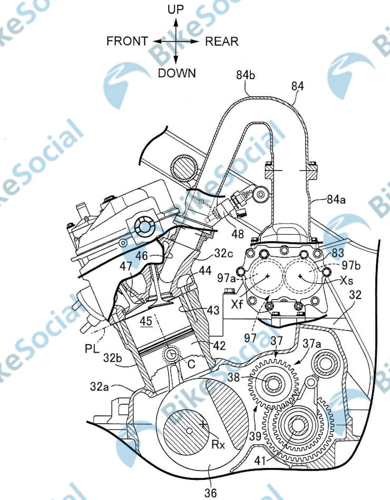 A supercharged version of Honda’s Africa Twin is being developed at the firm’s R&D facility in Japan – as revealed in new documents filed with the Japanese Patent Office.
