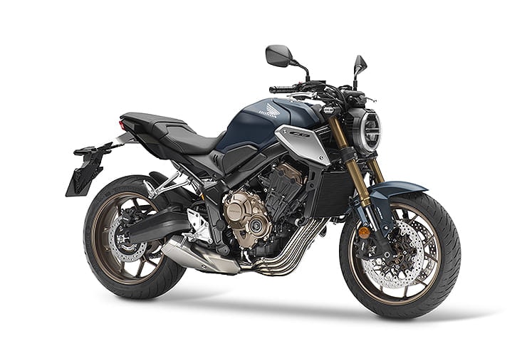 Euro5 approval and revised suspension for Honda CB650R and CBR650R