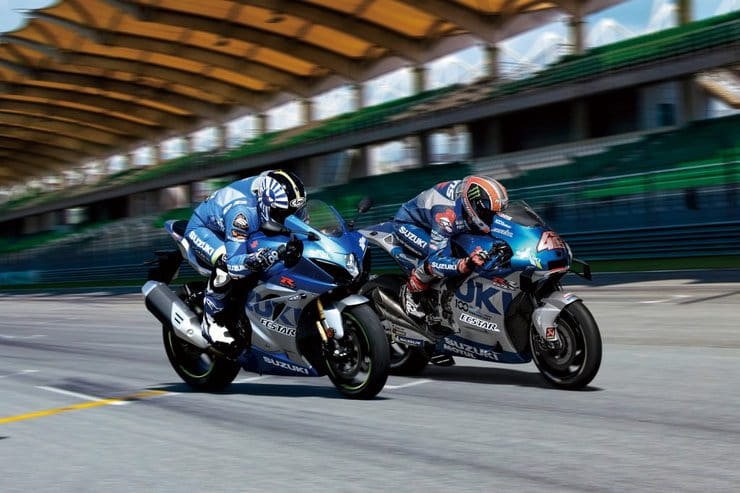 Forget a telegram from the Queen, Suzuki’s made a special GSX-R1000R to mark its centenary