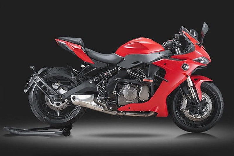 Benelli’s sister firm QJMotor is only months old but now has a full range of bikes