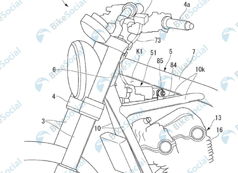 Hondamatic for the 21st century. Patents show semi-automatic Honda CB1100