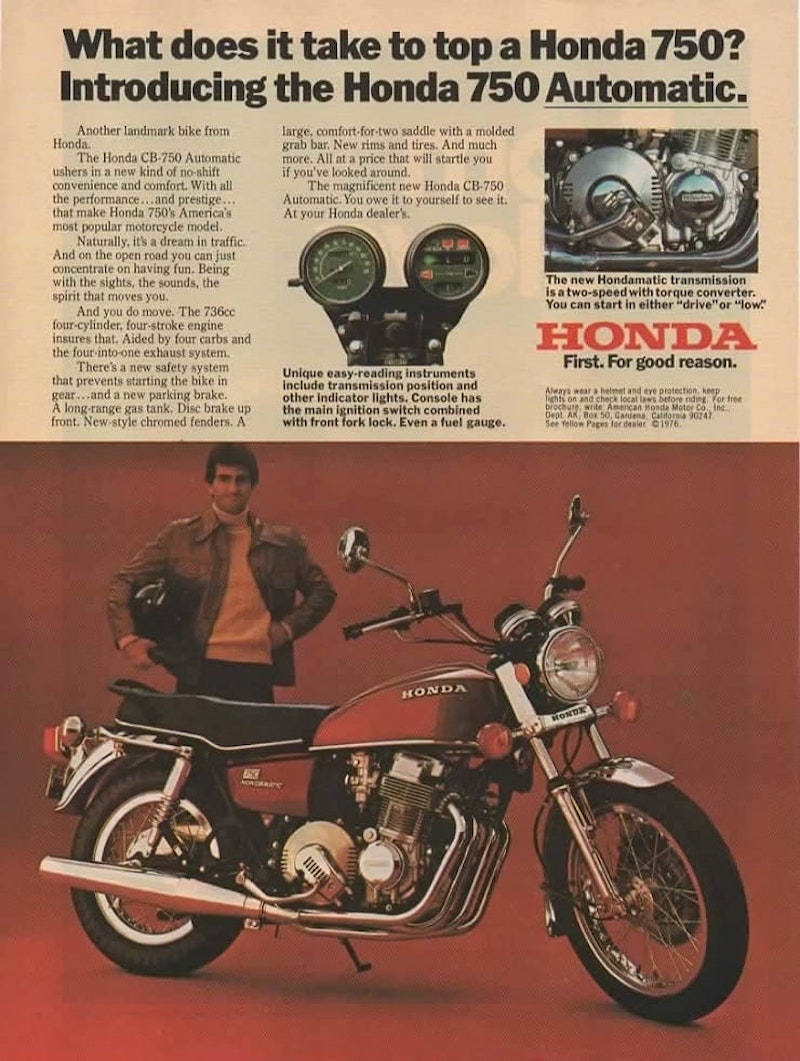 Hondamatic for the 21st century. Patents show semi-automatic Honda CB1100