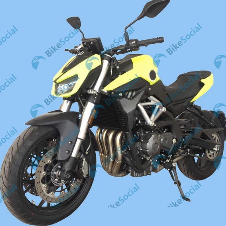 New Benelli 600 and 1200 models emerge in China